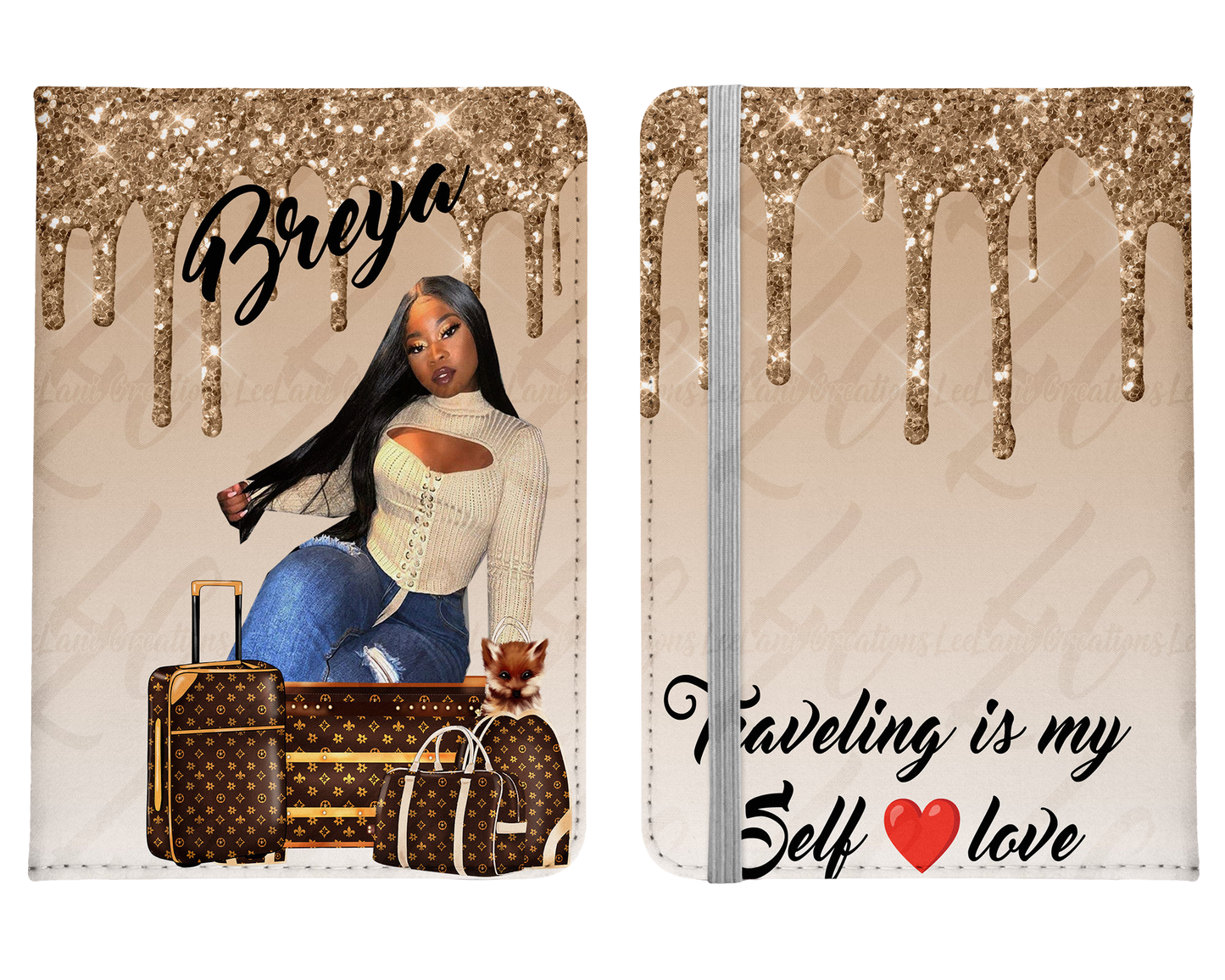 Custom Photo Passport Holder | Personalized Passport Cover with Your Picture