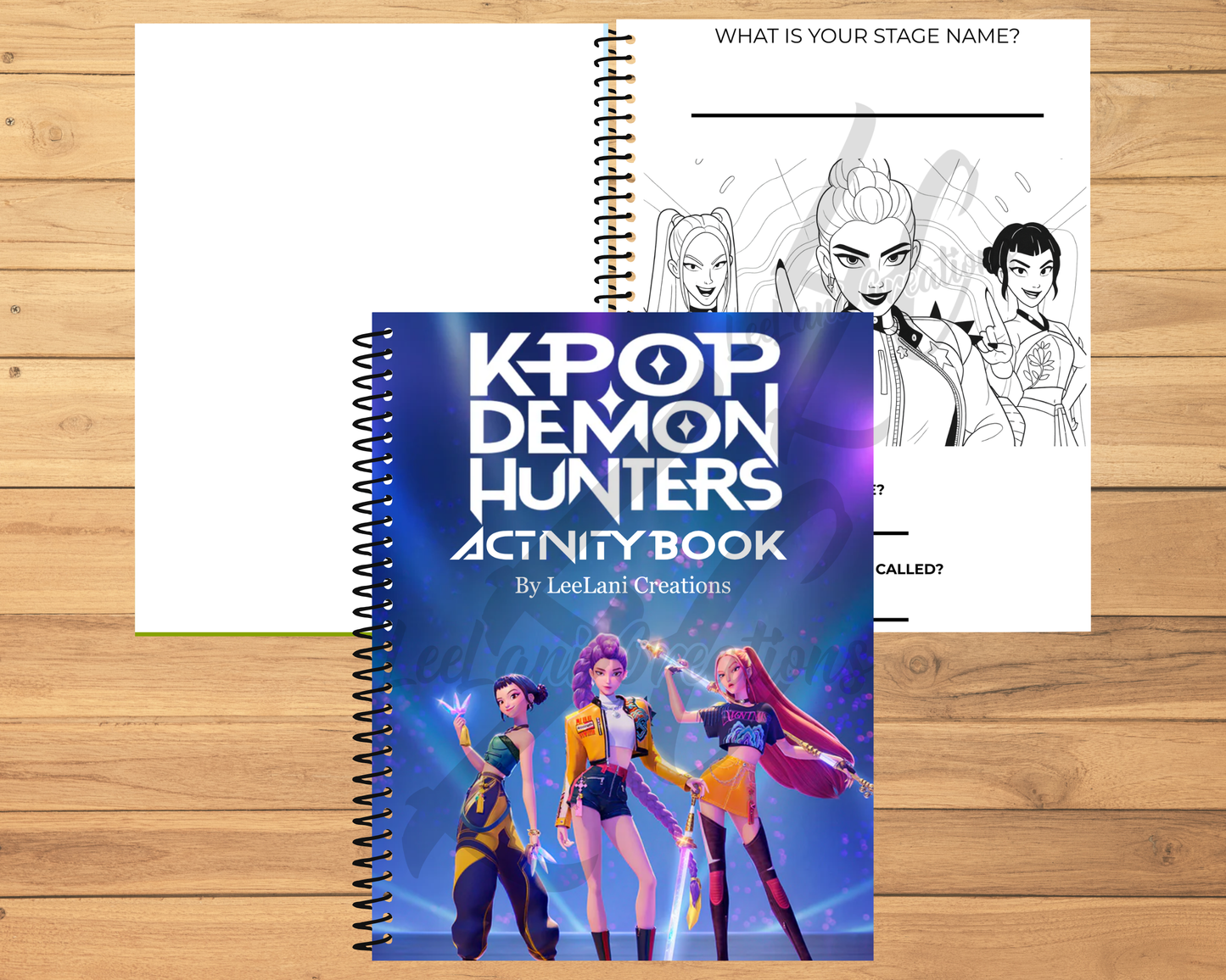 K-Pop Demon Hunters Activity Book (Printed Edition) | Coloring & Game Book for Kids | Party Favor Gift |