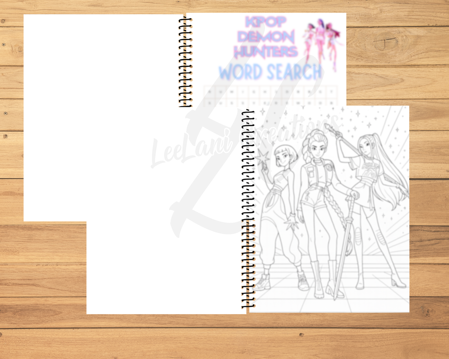 K-Pop Demon Hunters Activity Book (Printed Edition) | Coloring & Game Book for Kids | Party Favor Gift |