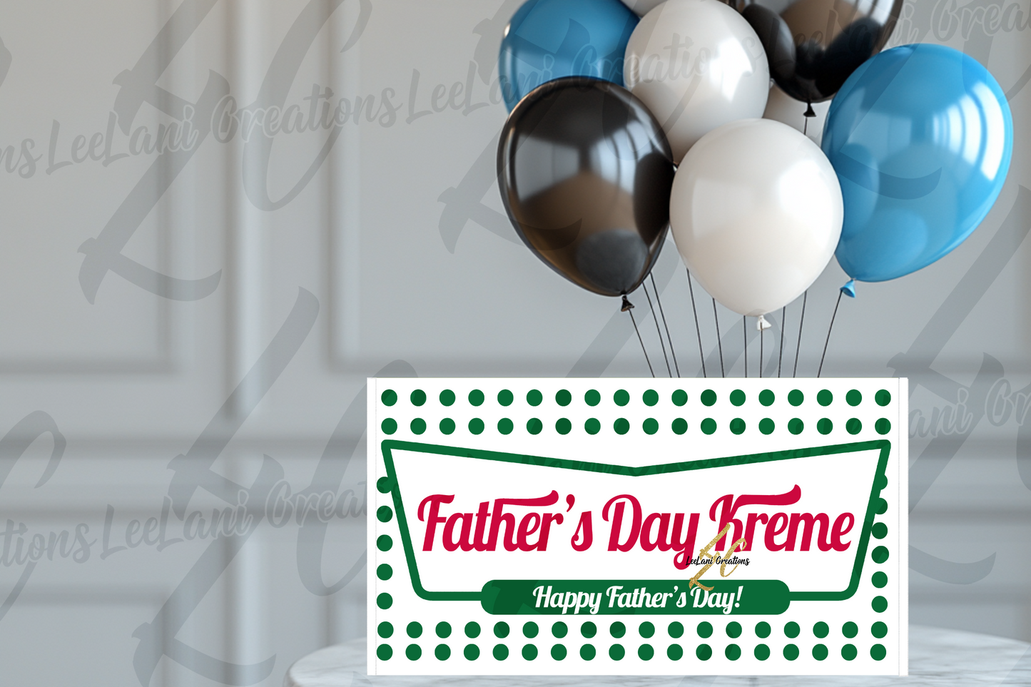 Father’s Day Money Gift Box – Personalized Donut Box Inspired Cash Holder Keepsake