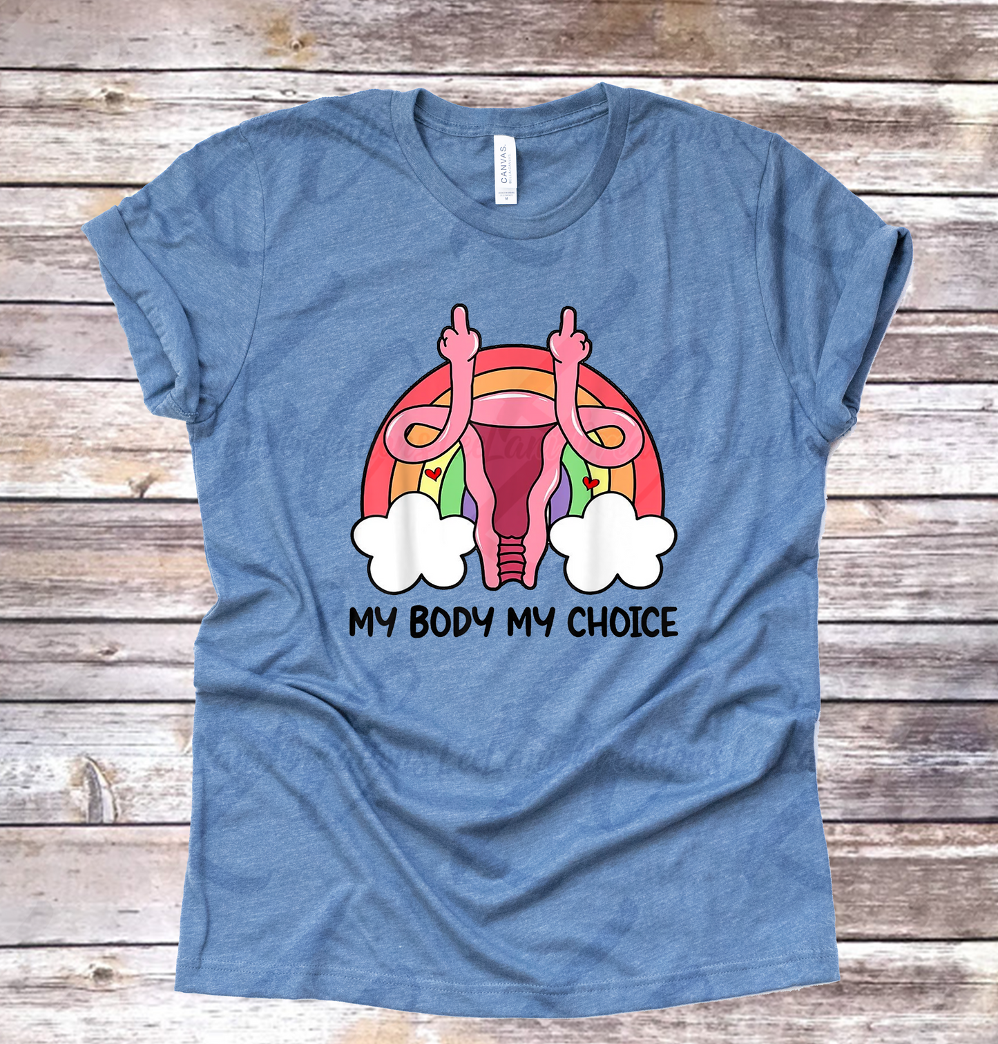 My Body My Choice' Stylish Unisex Tee-Empowerment in Every Thread