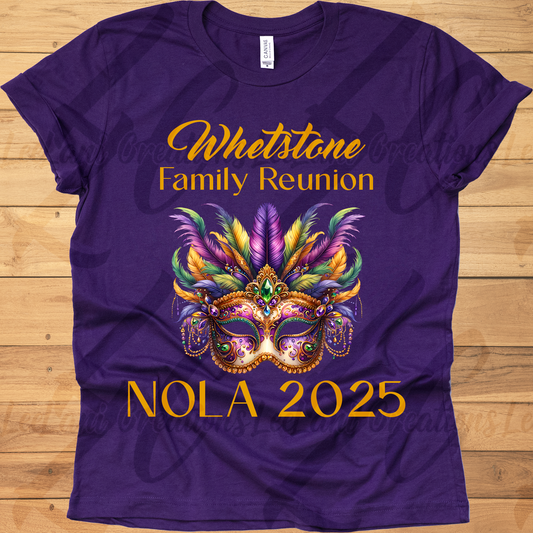 🎉Whetstone Family Reunion Tees - NOLA 2025🎉