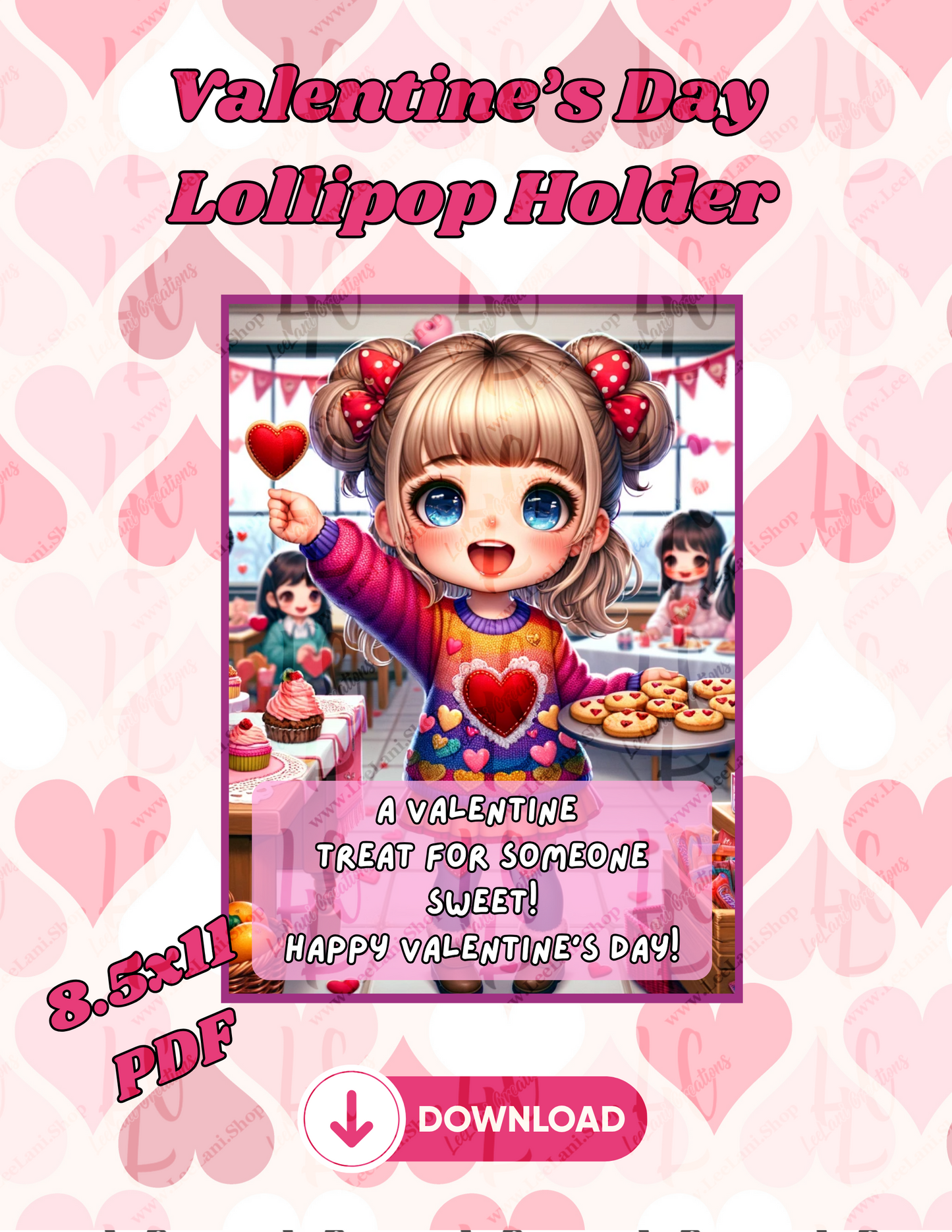 Printable Valentine’s Day Cards – DIY Digital Download