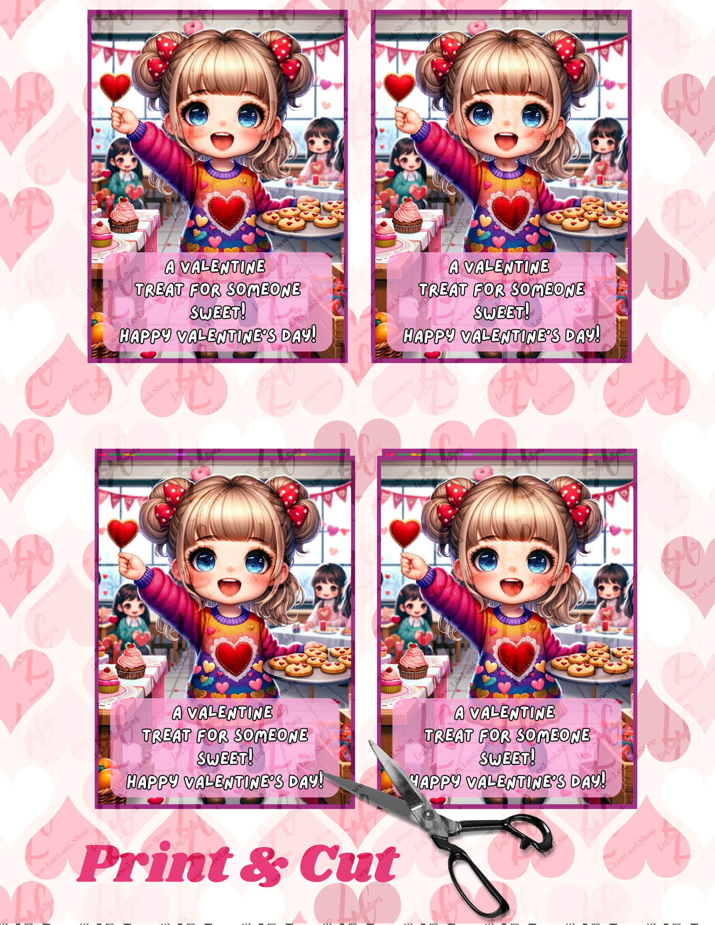 Printable Valentine’s Day Cards – DIY Digital Download