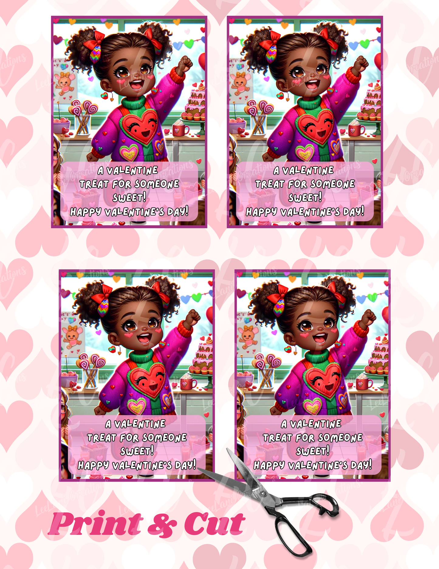 Printable Valentine’s Day Cards – DIY Digital Download