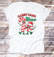 Festive Candy Cane Crew Christmas Tee | Unisex Holiday T-Shirt | Cute Family Christmas Matching Shirts