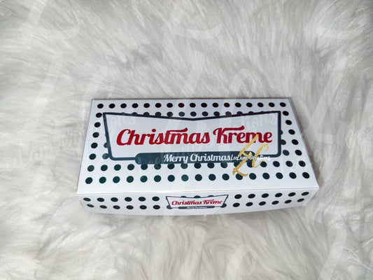 Custom “Christmas Kreme” Holiday Cash Gift Box – Personalized Cash Holder, Funny Money Gift Box (Cash Not Included)