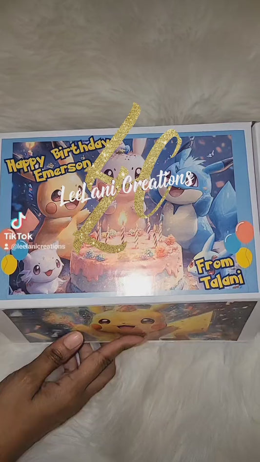 Custom Birthday Gift Box 🎉