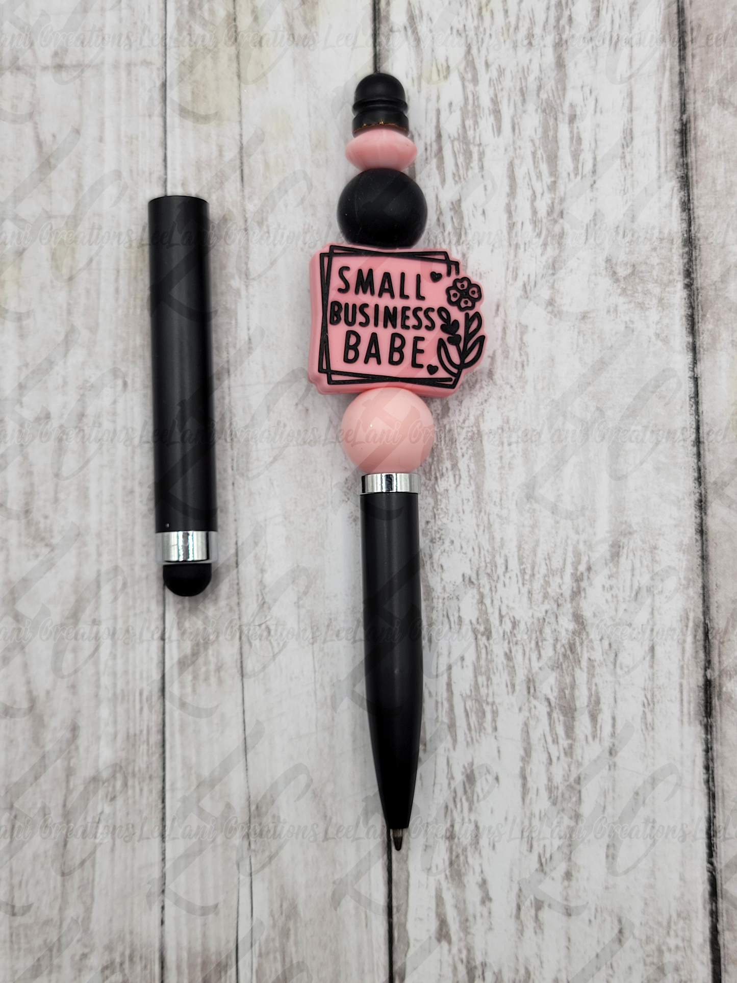 Small Business Babe Beaded Stylus Pen