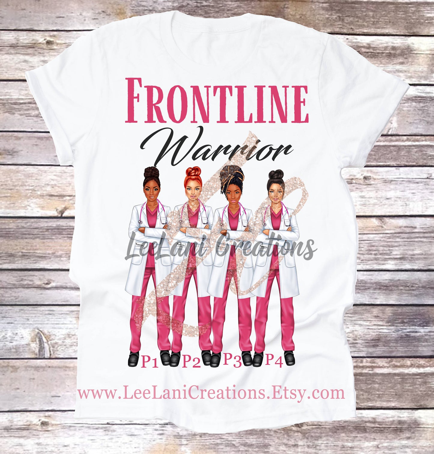 Frontline Warrior | Nurse T-Shirt| Doctor T-Shirt | Frontline Heros