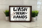 Funny Bathroom Signs| Bathroom Sign| Wash Your Hands | Hello Sweet Cheeks | Canvas  Bathroom Sign