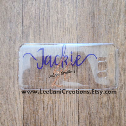 Custom Cursive Name Phone Case | Personalized Name phone case | iphone 11, iPhone XS, Galaxy S8, Note 9| Acrylic Phone Case With Name