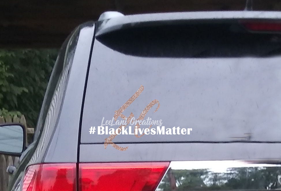 Black Lives Matter Car Decal | #BlackLivesMatter Decal| Car decal | Custom Car decal|