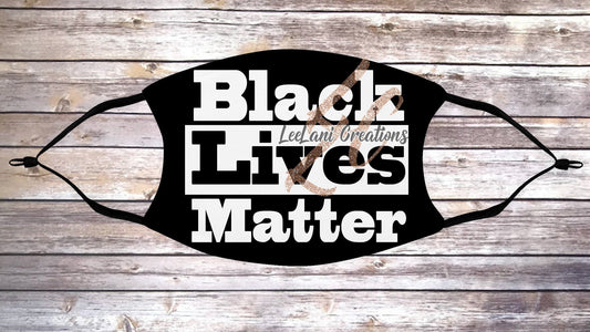 Black Lives Matter Face Mask | Reuseable Washable Face Mask with Filter | Unisex Face Mask