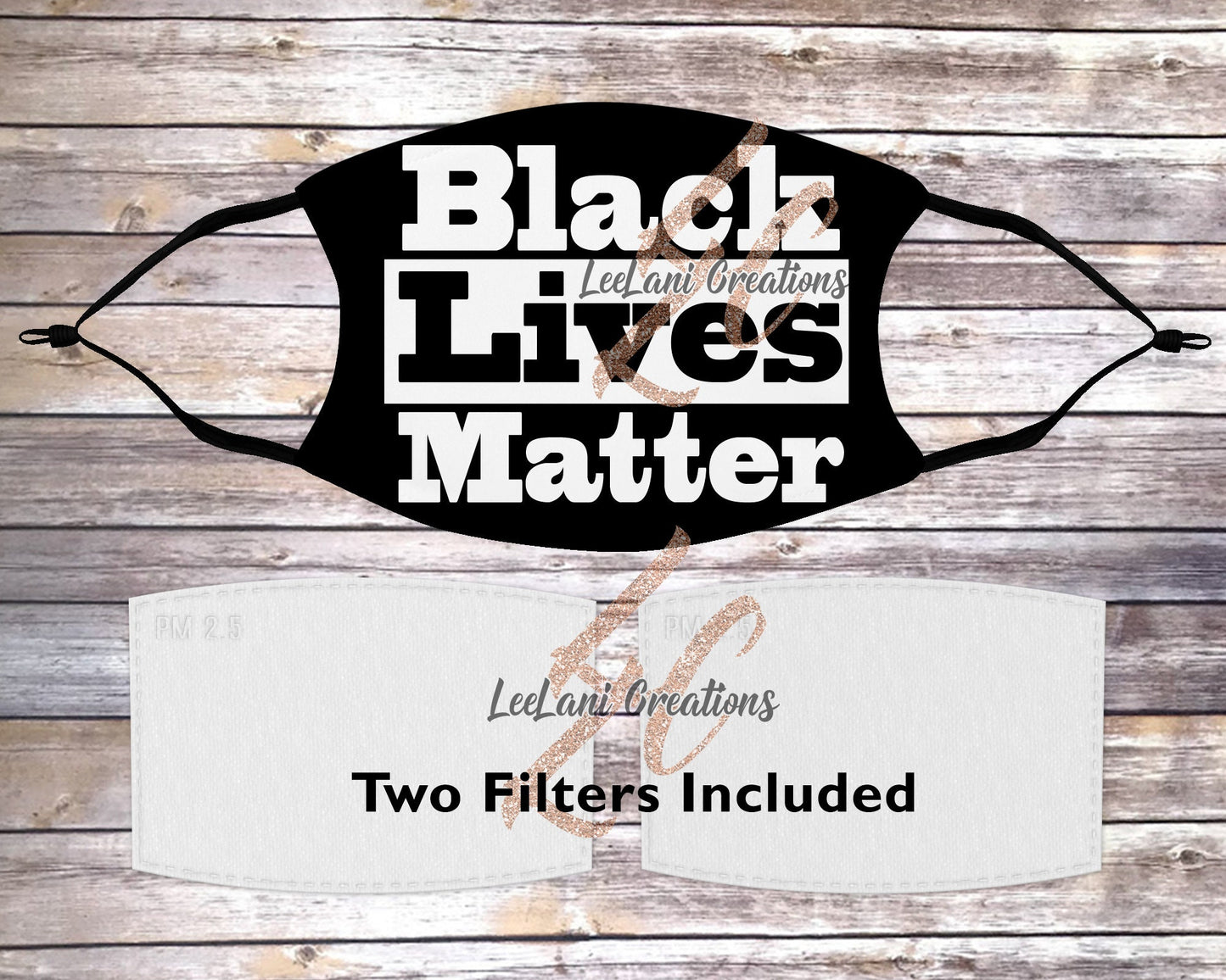 Black Lives Matter Face Mask | Reuseable Washable Face Mask with Filter | Unisex Face Mask