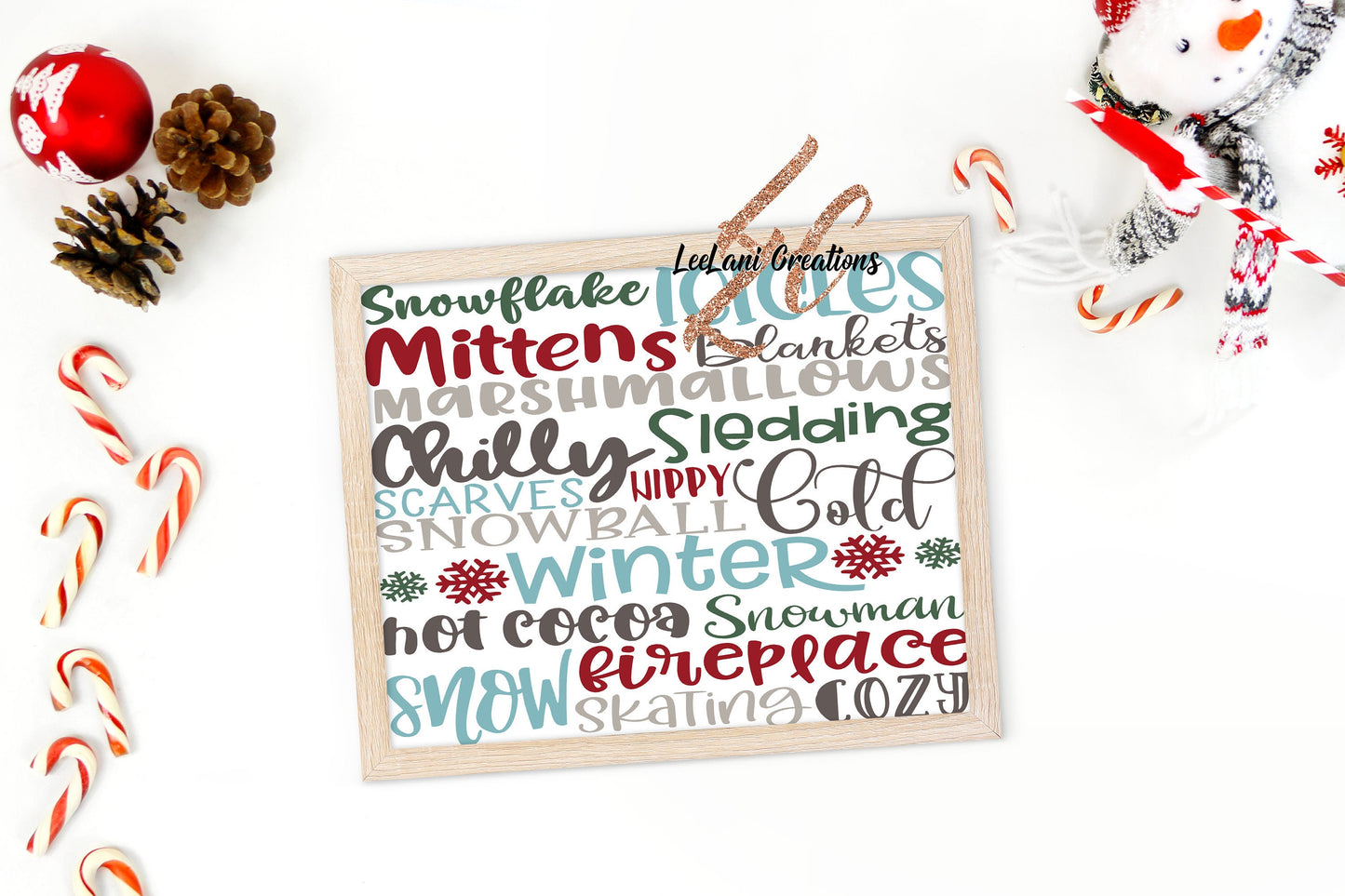 Christmas Subway Art Sign | Holiday Sign | Canvas Sign