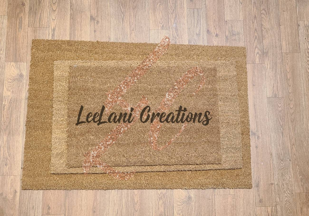 Grandkids Spoiled Here Doormat | No Guest Doormat | Welcome Mat | Funny Doormat | Cute Doormat| Custom Doormat