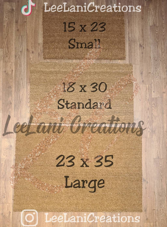 Grandkids Spoiled Here Doormat | No Guest Doormat | Welcome Mat | Funny Doormat | Cute Doormat| Custom Doormat