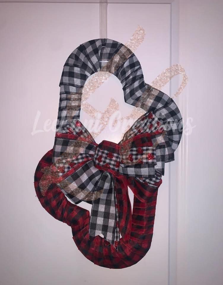 Double Heart Valentine's Day Wreath | Galentine's Day Wreath | Heart Wreath