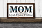 My Greatest Blessings Call Me Mom | Greatest Blessings | Mothers Day Sign| Grandmother Sign | Mother's Day Gift | Aunt