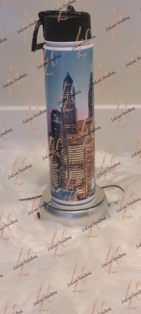 Philadelphia Tumbler | Photo Tumber|  Custom Tumbler | Personalized Tumbler