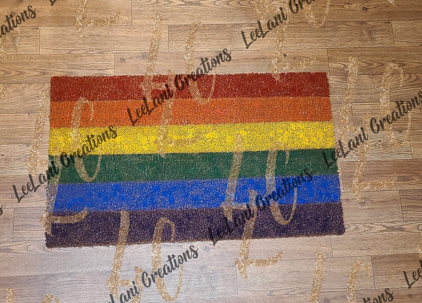 PRIDE Welcome Mat | Welcome Mat | Funny Doormat | Cute Doormat| Custom Doormat |Rainbow Doormat | LGBTQ Doormat