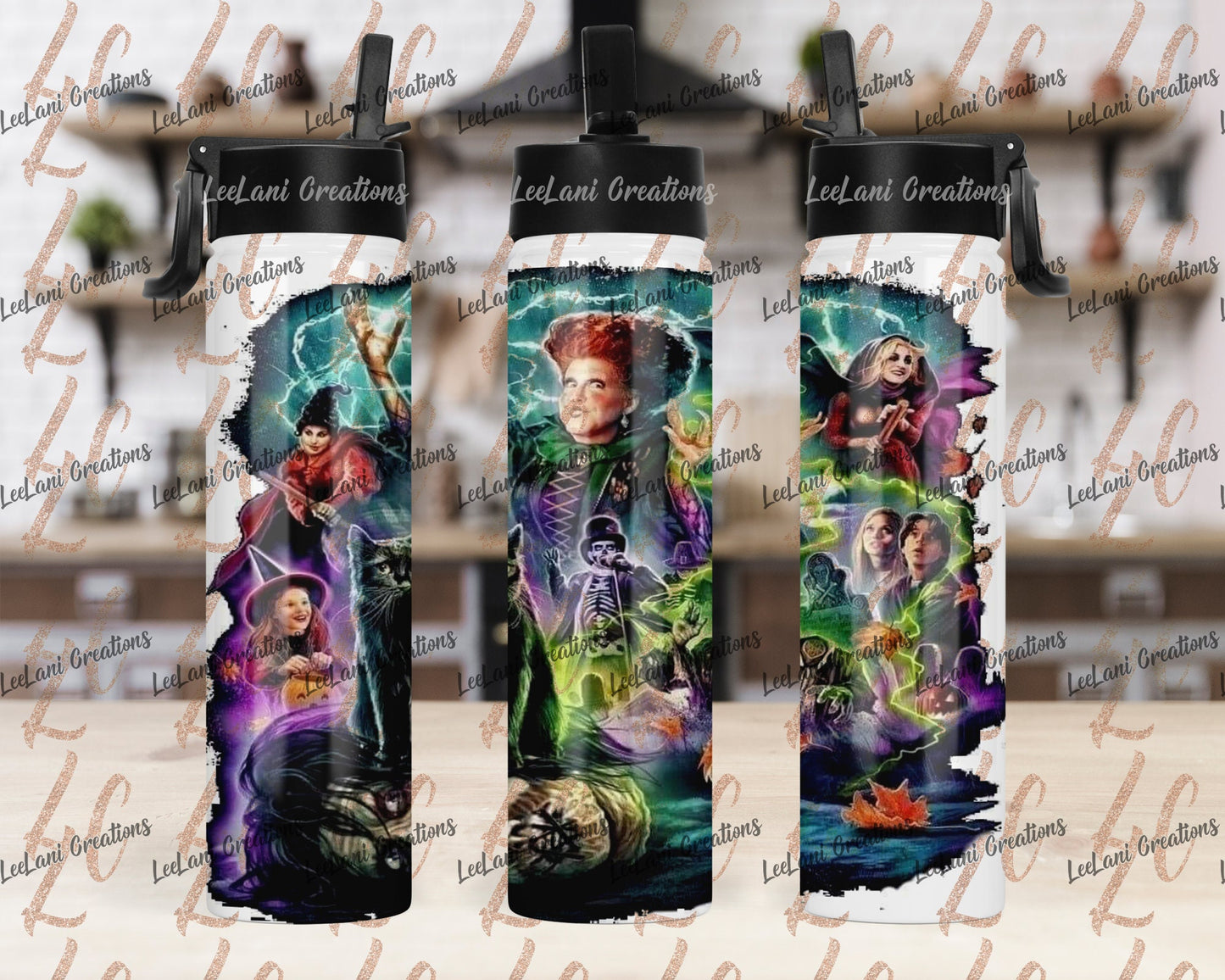 Halloween Witches 25oz Tumbler | Custom Tumbler | Personalized Tumbler