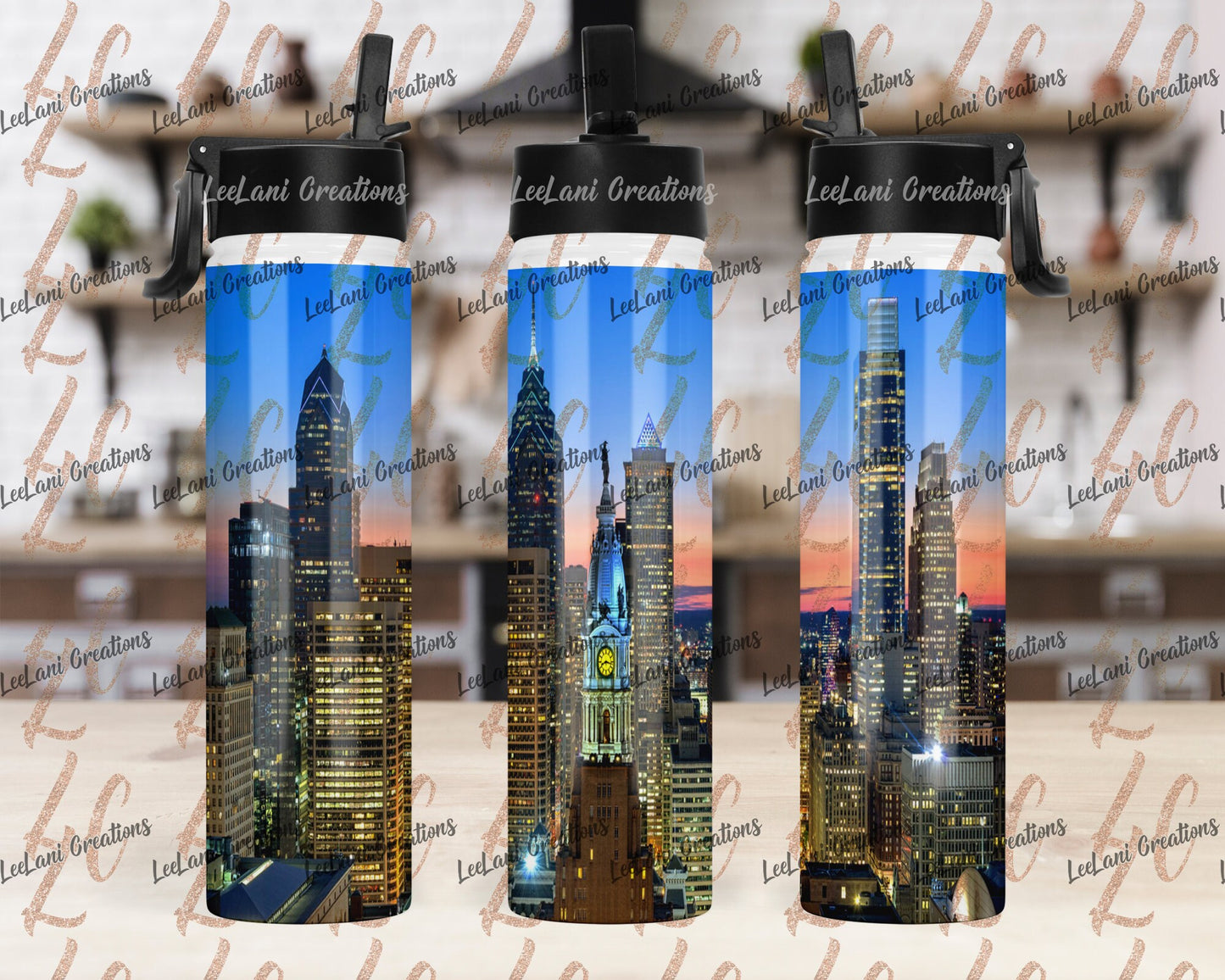 Philadelphia Tumbler | Photo Tumber|  Custom Tumbler | Personalized Tumbler