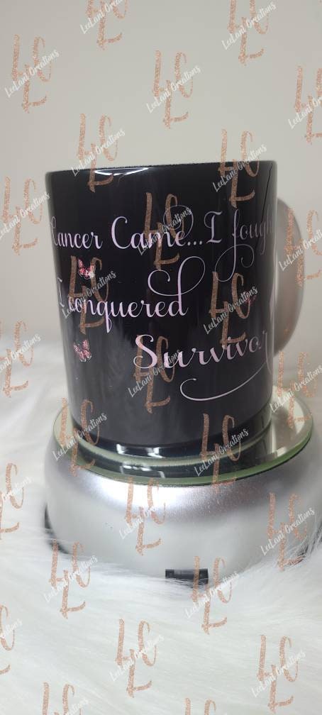 Breast Cancer Survivor Mug | Survivor Mug | Breast Cancer Mug | Breast Cancer Warrior Mug | African American Breast Cancer Survivor