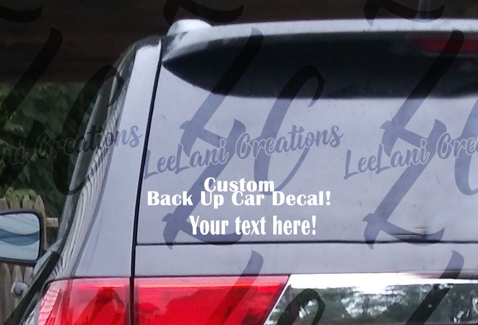 Create Your Own Car Decal