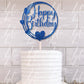 Happy birthday Cake topper | Cake Topper| Glitter Cake Topper| Party