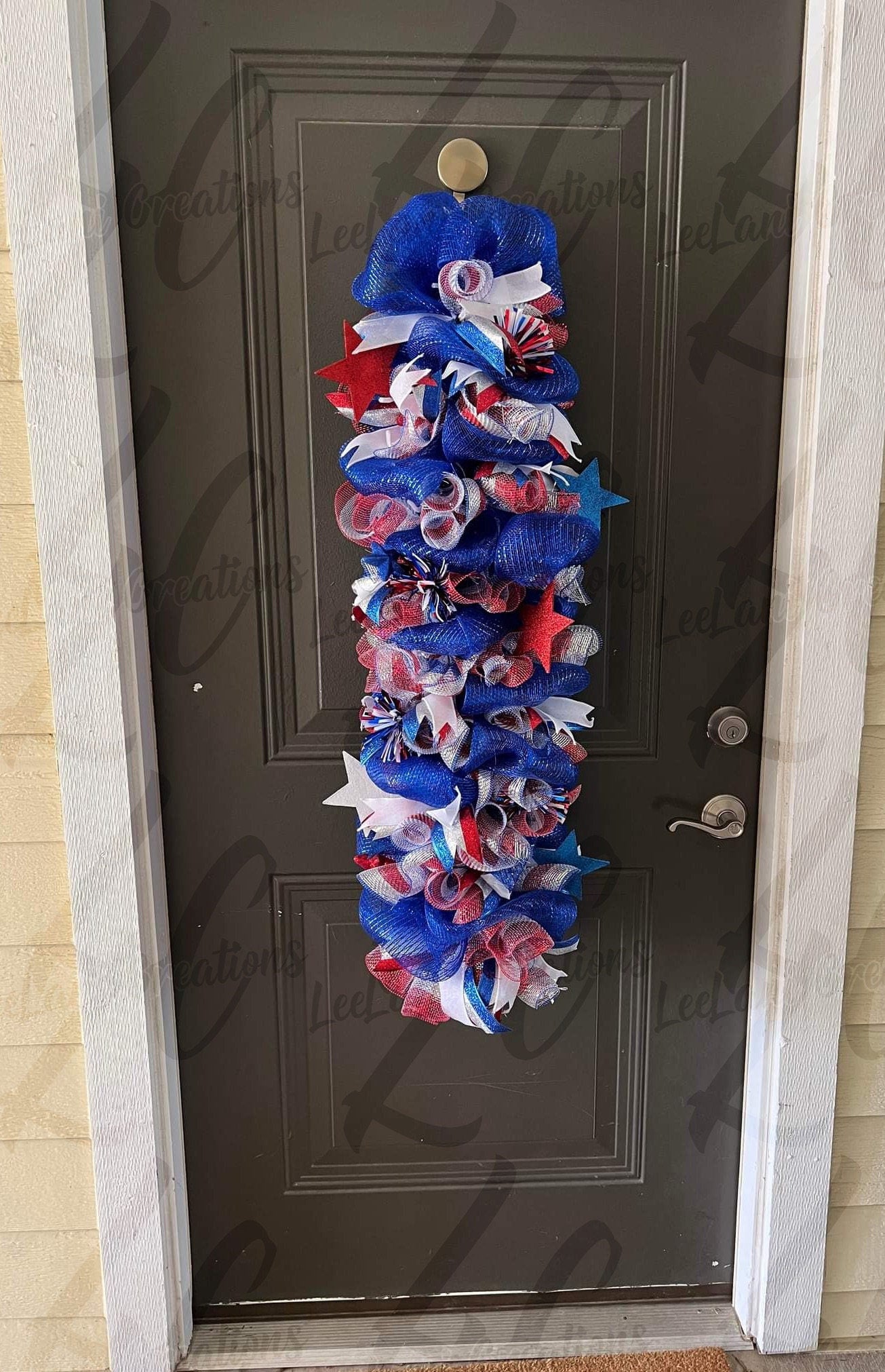 Patriotic door swag | 4th of July door swag |Holiday Door wreath | Summer Door Swag