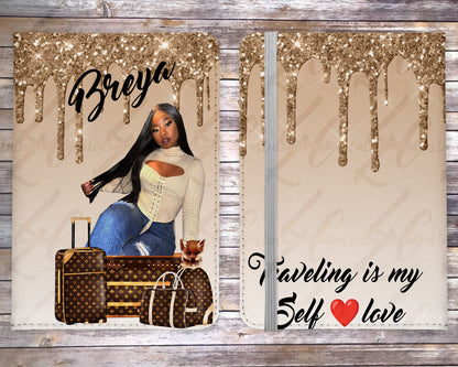 Custom Photo Passport Holder | Personalized Passport Cover with Your Picture
