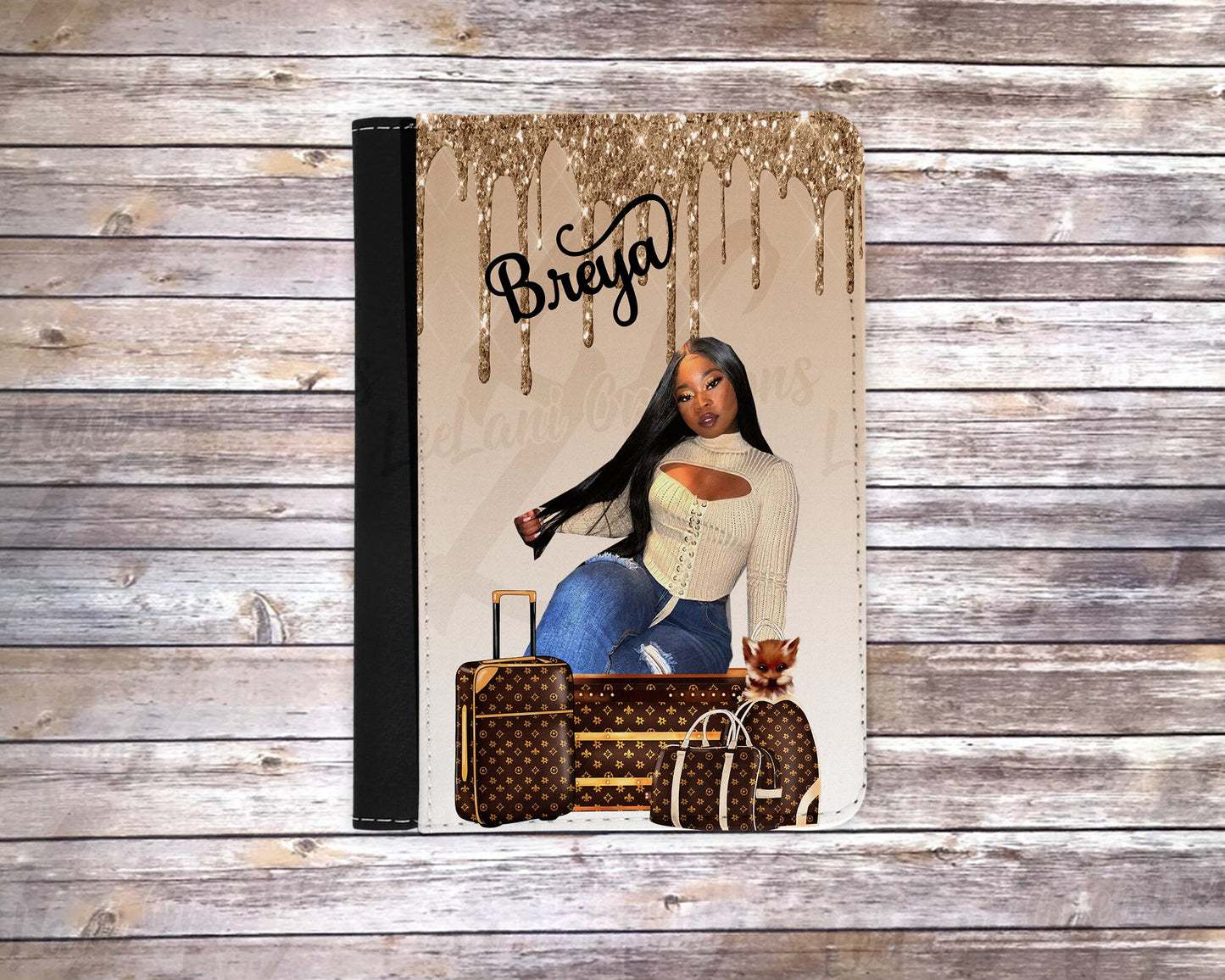 Personalized Passport Holder- Travel with Style & Your Own Photo! |Personalized Photo Passport holder