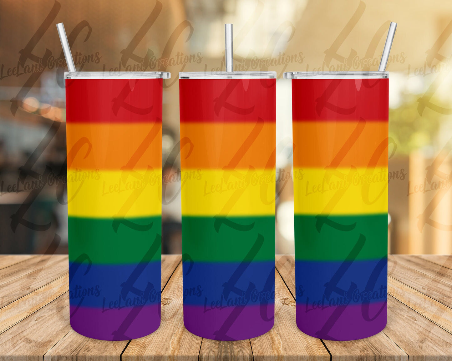 Pride Tumbler | Rainbow Tumbler | Custom Tumbler